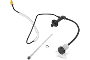 GDUKOP Pre-Filled Clutch Master Cylinder Slave Cylinder and Line Assembly Compatible with Ford Ranger 2.3L 2.5L 3.0L 4.0L Explorer 4.0L Mazda B2300 B2500 B3000 B4000 Navajo Pickup Replace#CC649032 PM0720