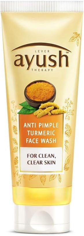 Ayush Lever Anti Pimple Turmeric Face Wash