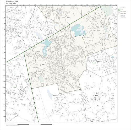 Brockton Ma Zip Code Map Zip Code Wall Map Of Brockton, Ma Zip Code Map Laminated: Amazon.com:  Office Products
