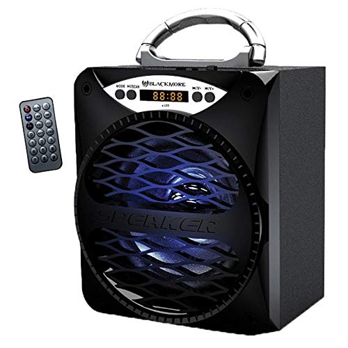 Blackmore BRS-1107 250W Portable Rechargeable USB SD Bluetooth PA Speaker System