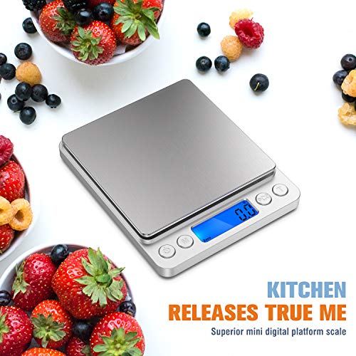 Food Digital Kitchen Scale, Multifunction Scale Measures in Grams and