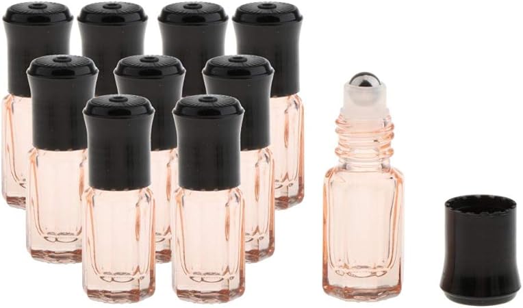 Amazon Co Jp ガラスボトル ロールオンボトル 3ml 遮光瓶 小分け エッセンシャルオイル 詰め替え 容器 10個 オレンジ ドラッグストア