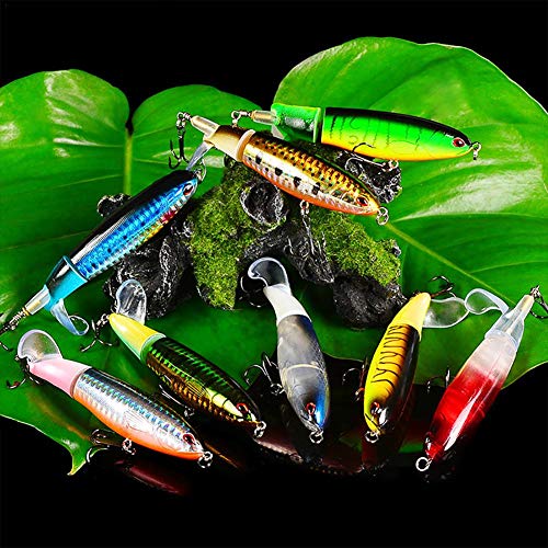 Leurre De Pêche Leurre À Hélice Set Leurres De Truite Cuillères De Pêche Appât Dur Queue Tournante Appât De Pêche…