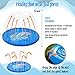 Minto toy [2020 Updated] Splash Pad, Sprinkler for Kids Sprinkler Pad Water Toys Mat for Children Summer Outdoor Fun Toys with Baby Wading Pool for Toddlers, Baby, Boys and Girls