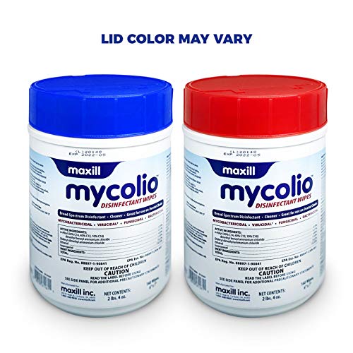 Mycolio Hospital Grade Disinfectant Wipes 160 Wipes 6" x 7