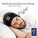 Bluetooth Sleep Headphones - The Young's Bluetooth Sport Headband Wireless Sleeping Headphones for Workout Jogging Yoga - Black and Blue