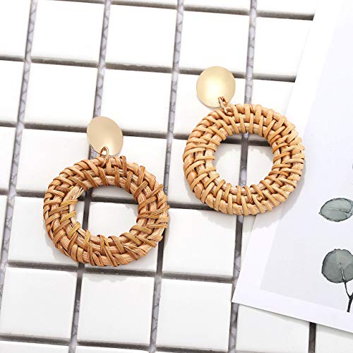 5 CEALXHENY+Earrings+Lightweight+Geometric+Statement
