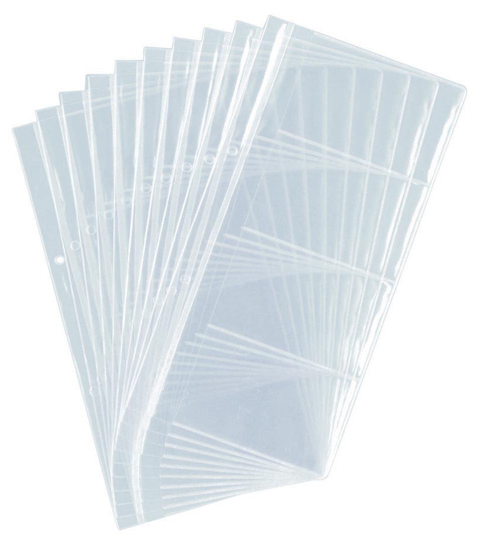 Durable Business Card Pockets, 247x112mm - Extension Set for 2385 - Pack of 10