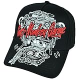 Gas Monkey Garage Snapback TV Shows Automobile Mechanic Cars Black Hat Cap Brand