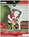Bucilla 18-Inch Chritmas Stocking Felt Applique Stocking Kit, Santa & Scottie