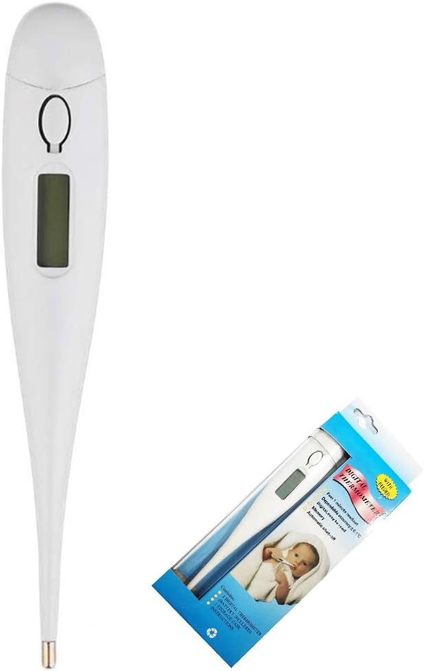 Best Digital Thermometer, Rectal and Oral Thermometer for Adults and Babies,High Precision Thermometer for Fever, Accurate and Fast Readings