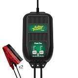 Battery Tender Plus 2 Bank Multibank Charger - 2.5 AMP (1.25 AMPs Per Bank) - Smart 12V Multi Battery Charger and Maintainer for Standard, AGM, and Lithium LiFePO4-022-0165-DL-WH