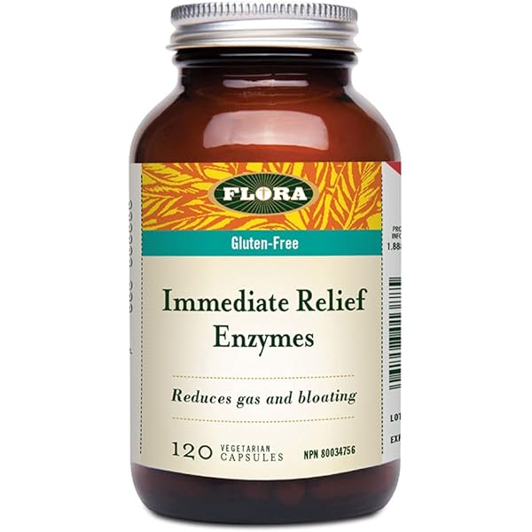 Flora Health Daily Maintenance Digestive Enzyme Supplement to Aid 