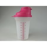 Shaker Mélangeur Tupperware 600 Ml Bleu - Avec Disque Batteur, Pour Cocktails, Sauces, Pâtisserie