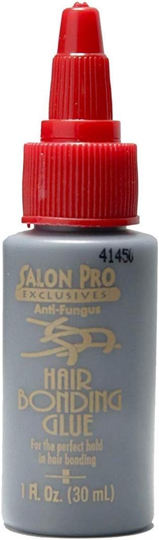 Salon Pro Hair Bonding Glue Black 30ml Professional Use