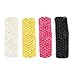 80s Fancy Outfit Costume Accessories Set,Leg Warmers,Fishnet Gloves,Neon Earrings and Neon Beads (OneSize, with Bracelet)