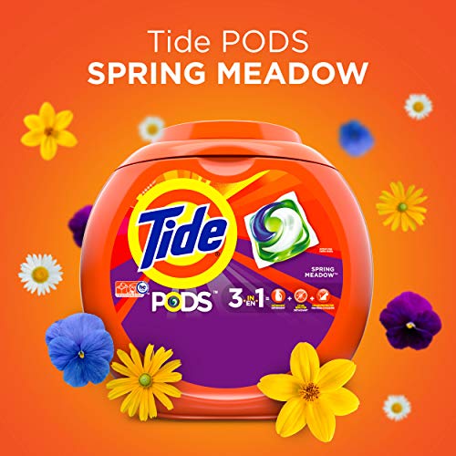 Tide PODS Laundry Detergent Soap PODS, High Efficiency (HE), Spring