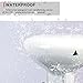 Philex Outdoor Digital TV Amplified Antenna - Dome Attic Antenna with Signal Booster Support for VHF/UHF with Built-in 4G LTF Filter Noise-Free Digital 360 Degree Reception 33FT Coax Cable, White