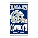 Dallas Cowboys 30x60 Fiber Reactive Beach Towel NFL Authentic NWT