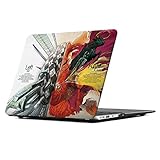 Macbook Air 13 Inch Case,iCasso Art Printing Hard shell Protective Plastic Case Cover For Apple Macbook Air 13.3 inch Model A1369/A1466 - Left and Right Brain # 2