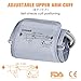 Blood Pressure Monitor Upper Arm Cuff, Yuwell Accurate Automatic Bp Machine Meter with Cuff 8.7-17.7, Large LCD for Home Use Pulse Rate Monitoring - Device Bag, AC Adapter, 4AA Included