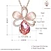 Dilanco Rose Gold Plated Opal Pendant Necklaces for Women with Swarovski Elements Cubic Zirconia Crystal