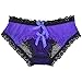 EPYA Sexy Women's Lace Panties Underwear Briefs Red, Red, One Size