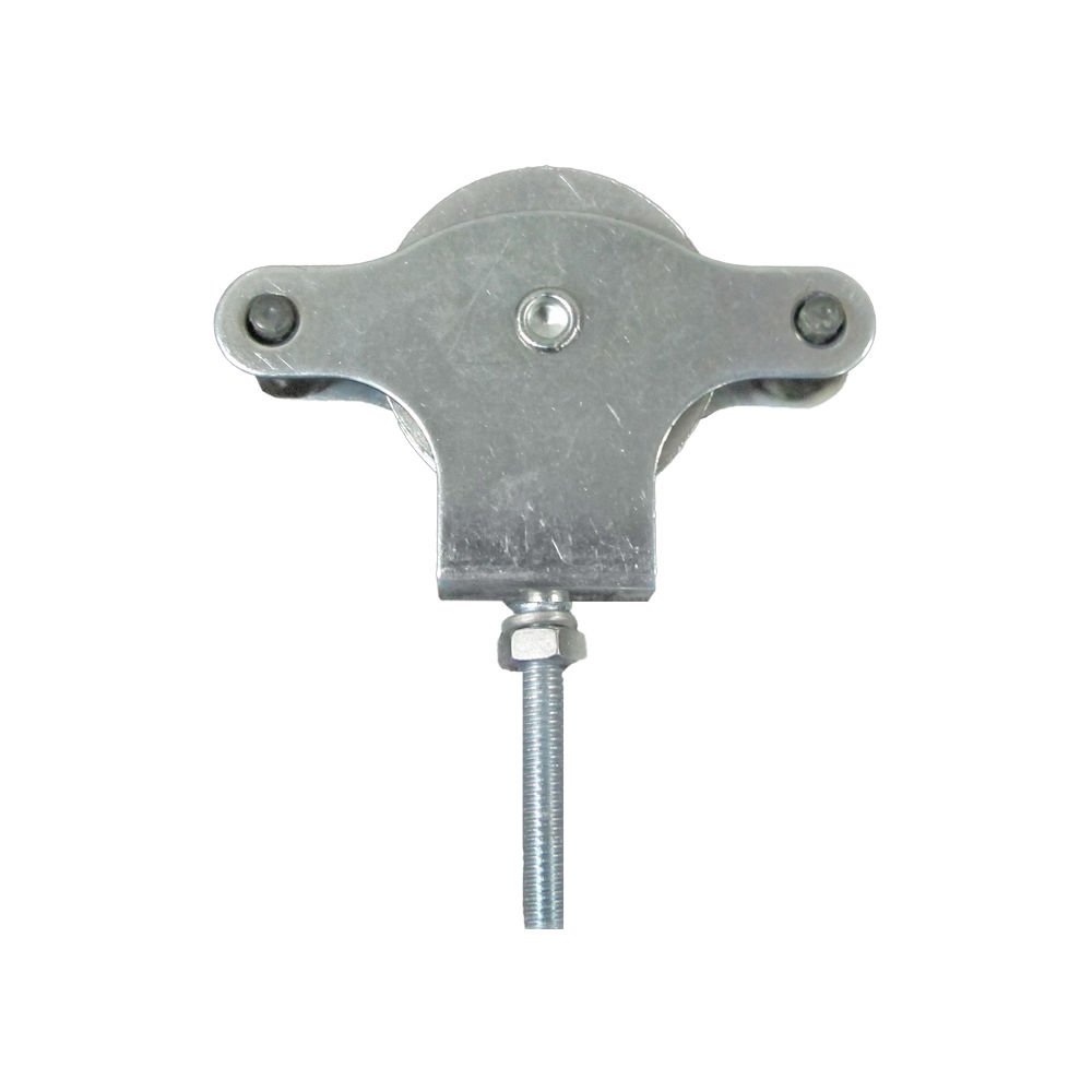 Wolfpack Zinc Plated 40 mm Pulley Metal with Screw