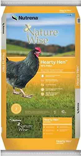 Nutrena NatureWise Hearty Hen Layer 18% Pellet 40 Pounds
