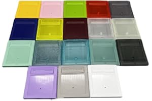 KOCAK GOLD Game Card Cartridge Shell Case Replacement for Gameboy Color GBC, Game Cartridge Housing Shell Case for Gameboy Classic GB (Crystal Blue)