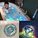 ANKKO Colorful Watertight Plastic LED Lights Bathing Tub Toys for Kids