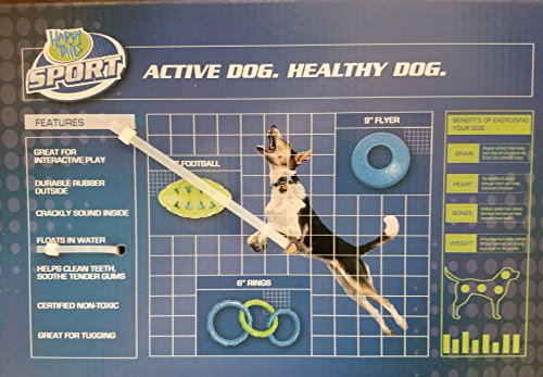 Happy Tails Sport Pet Toys 3-pack - Thumbnail 2