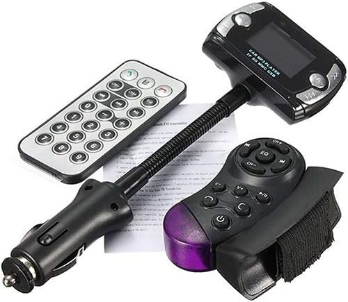 nieliangw0q Car Kit Wireless Bluetooth FM Transmitter MP3 Player USB SD LCD Remote Handsfree