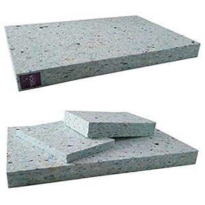 1 x Ruth White Yoga EXTRA LARGE Recycled Chip Foam FULL Yoga Block/Shoulder Stand & Head Stand Platform