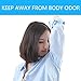 Underarm Shields Armpit Sweat Pads - iAbler [60 Pack] Fight Hyperhidrosis With Underarm Sweat Pads for women and men, Disposable Garment Guards For Women and Men - Individually Wrapped