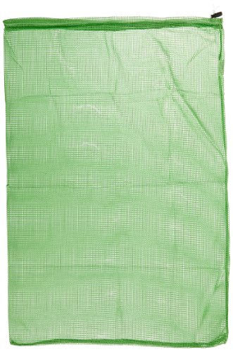 Sportime Heavy-Duty Mesh Storage Bag - 24 X 36 Inches, Blue, Drawstring Closure