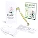 Authentic Chi Slimming Jade Roller For Face & Eyes – 100% Real Natural Jade Gemstone Anti-Aging Facial Massage Therapy – Reduce Puffy Eyes And Wrinkles -With Ebook & Instructions - By Pasith™