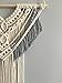 Youngeast 100% Handmade Boho Macrame Wall Hanging Home Décor,Beige&Grey
