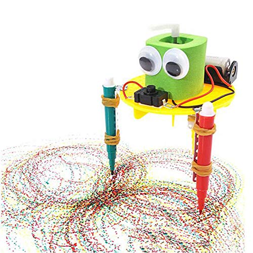 Yourss 4 Set Electric Motor Robotic Science Assembly Kit, Diy Stem Toys