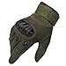 Reebow Gear Military Hard Knuckle Tactical Gloves Full Finger for Army Gear Sport Shooting Paintball Hunting Riding Motorcycle Army Green M