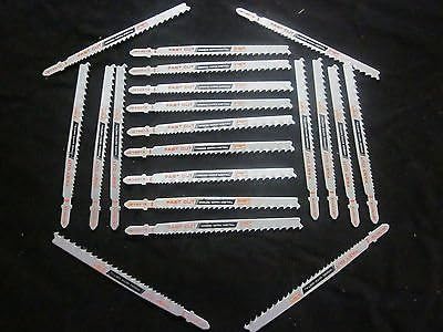 F4P ~ 20~5-1/4" T-Shank Jigsaw Blades All Purpose Bosch Type T345XF BI-Metal