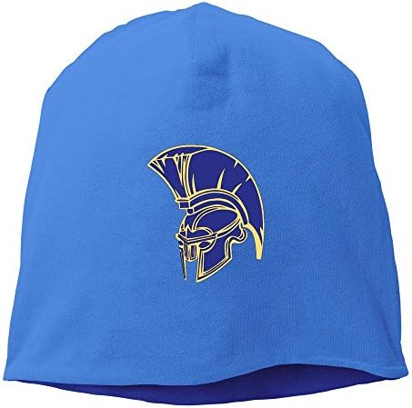 Unisex Spartan Mask Drawing Hedging RoyalBlue Cap