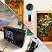 Protmex Projection Alarm Clock, PT3531B WWVB Digital Radio Controlled Projection Clock with Weather Station, Dual Alarms, Indoor Thermometer, USB Phone Charging, Colorful Backlight Function