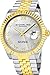 Stuhrling Original Men's 599G.04 Analog Swiss Quartz Two-Tone Link Bracelet Watch