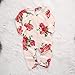 Newborn Baby Girls Long Sleeve Sweet Rose Romper Jumpsuit Bodysuit Outfits Clothes (6-12 months, rose)