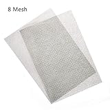 Activists 2pcs Stainless Steel Wire Mesh Sheet 8 Mesh 12