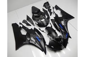 06 07 YZF-R6 Black Bodywork Fairing For Yamaha YZFR6 2006 2007 YZF R6 Motorbike Cowling (Injection molding)