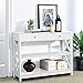 Yaheetech TV Stand, Entertainment Center with Drawer, 39.5
