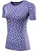 Neleus Women's 3 Pack Compression Athletic Shirts Dry Fit Base Layer