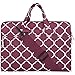 MOSISO Laptop Shoulder Bag Compatible with 13-13.3 inch MacBook Pro, MacBook Air, Notebook Computer, Canvas Carrying Briefcase Sleeve Case Quatrefoil MO-QAF002
